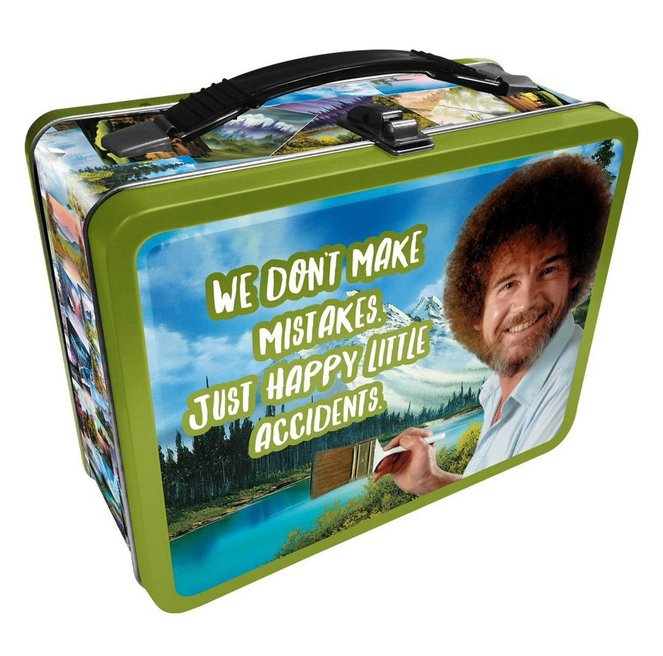 Bob Ross Retro Tin Box