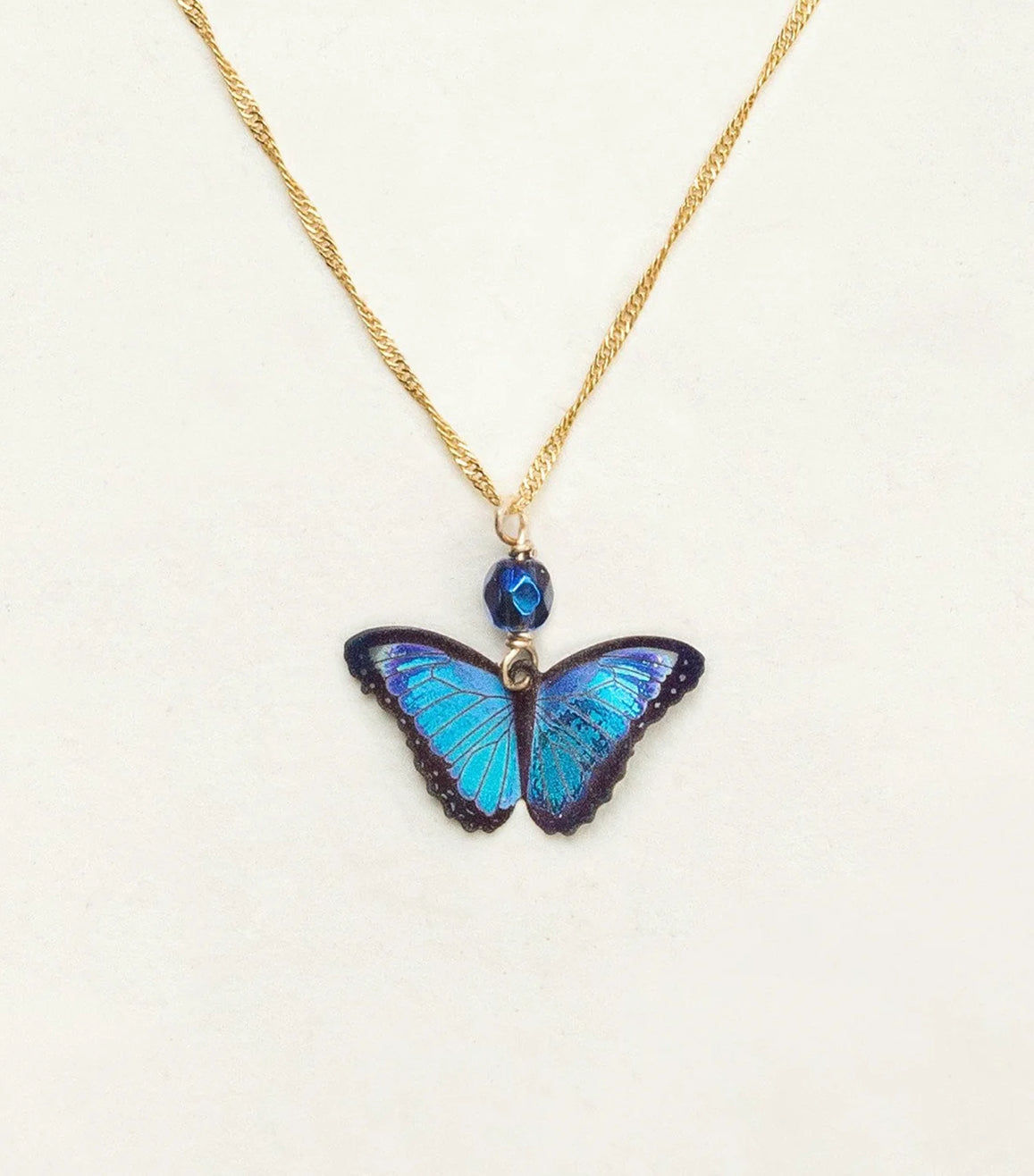 Holly Yashi Bella Butterfly Pendant Necklace