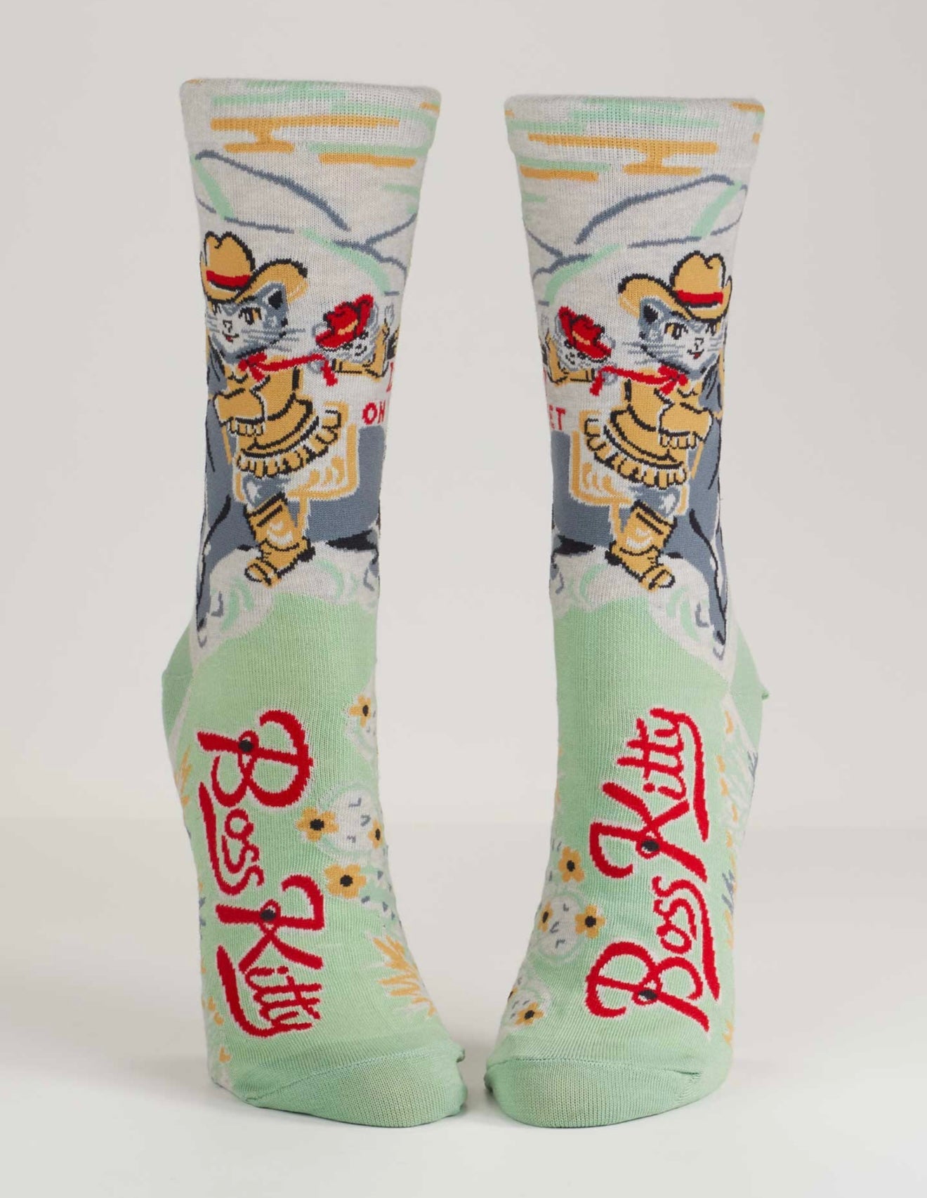 Blue Q Women’s Boss Kitty Socks
