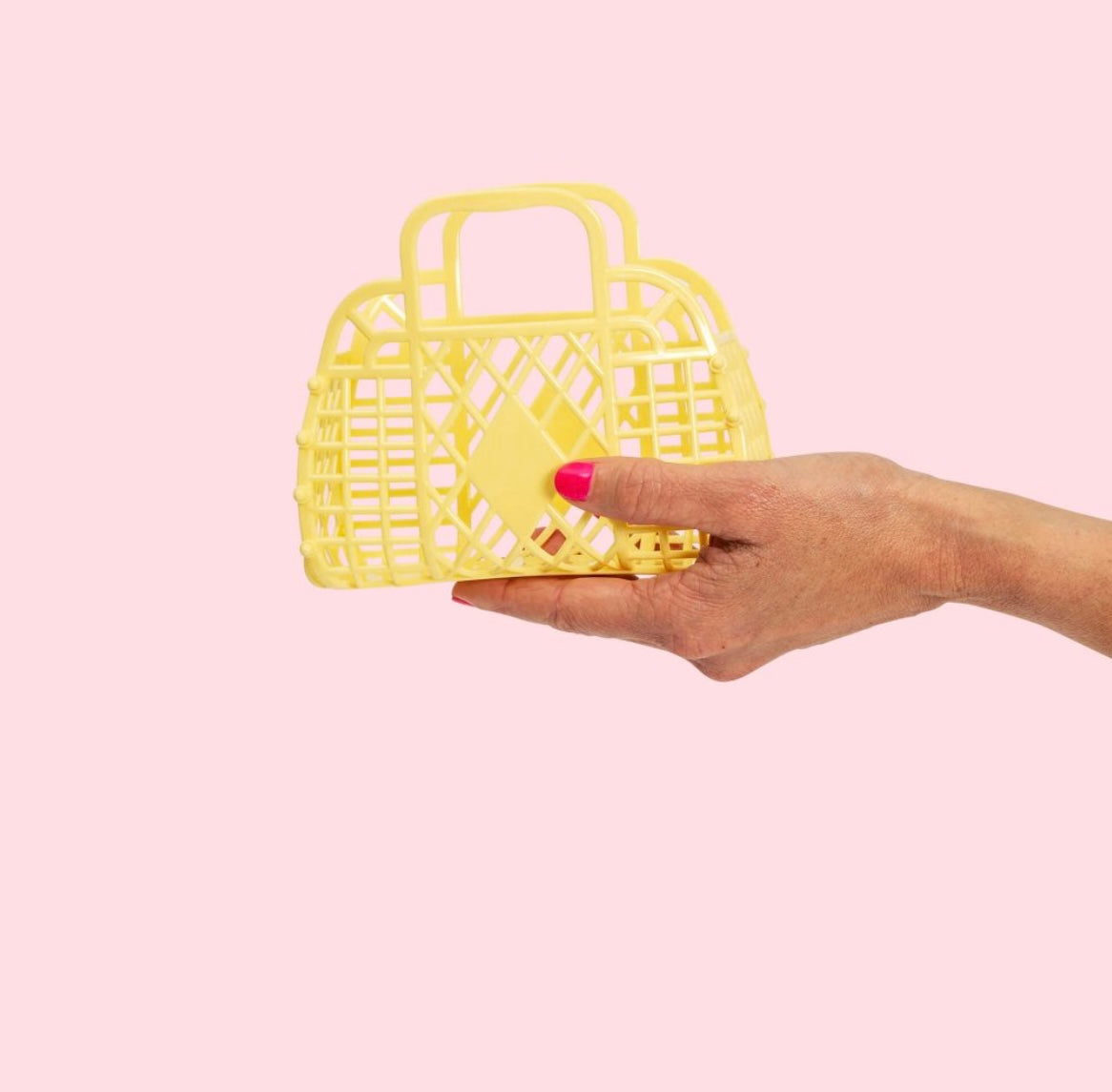 Sun Jellies Retro Basket Jelly Bag - Mini