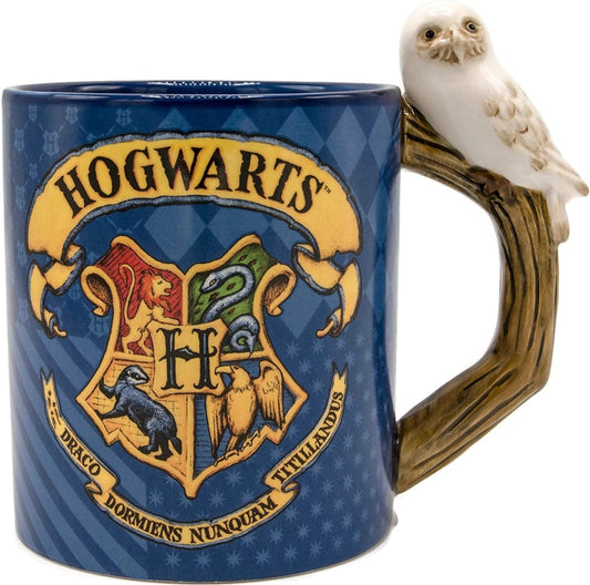Harry Potter Sculpted Mug Hogwarts & Hedwig