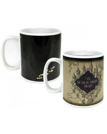 Harry Potter Marauder's Map Heat Changing Mug