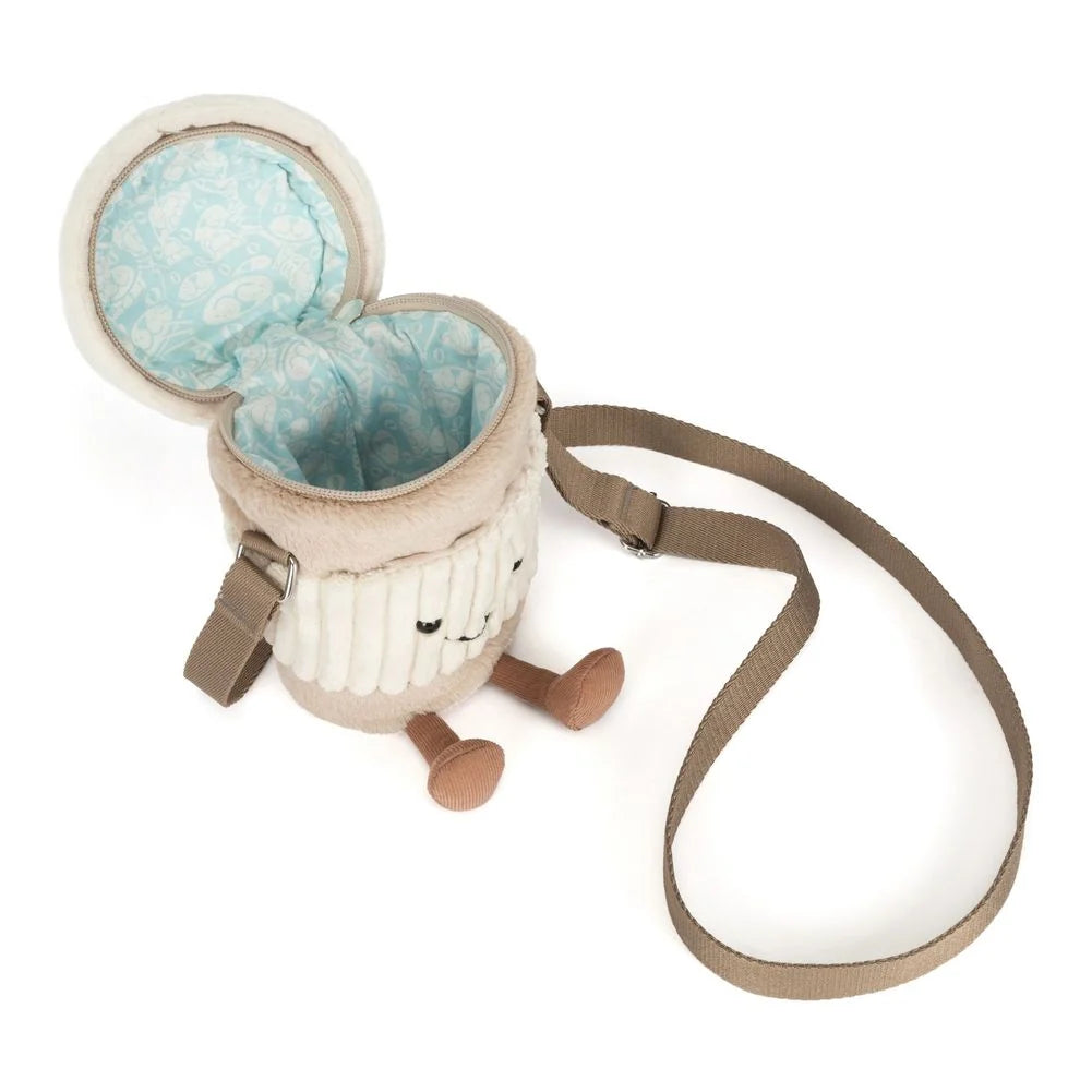 JellyCat Amuseables Perkle Coffee Shoulder bag