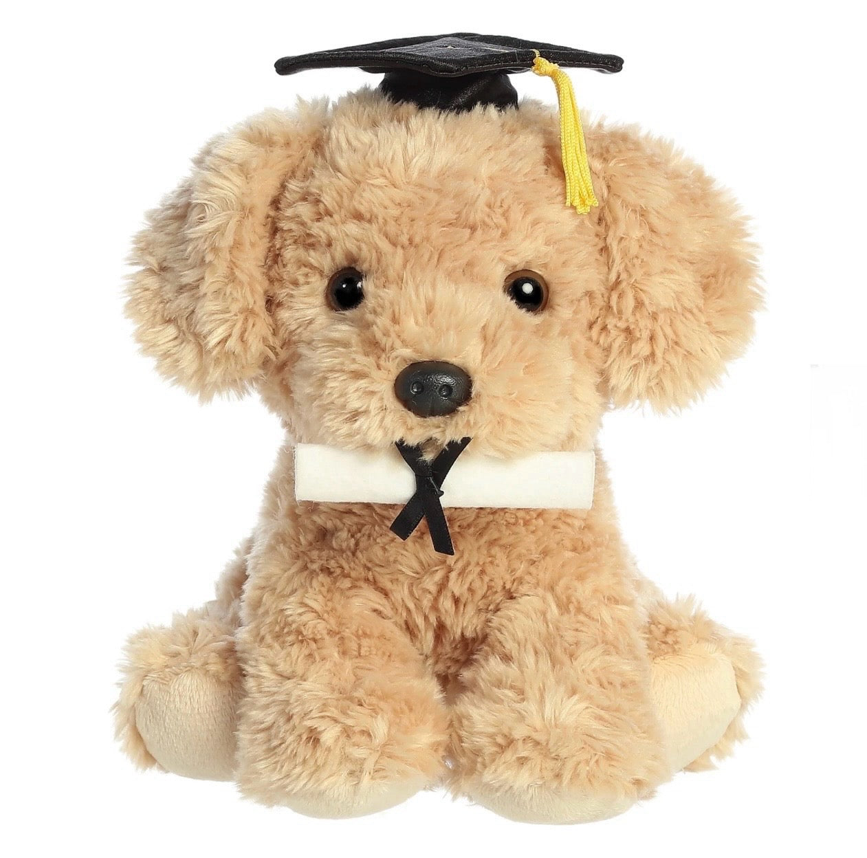 Graduation puppy plush on sale