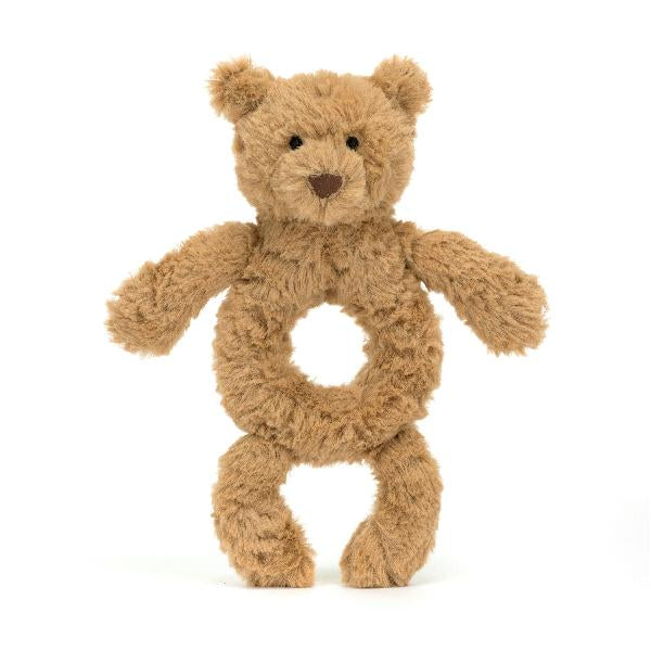 JellyCat Bartholomew Bear Rattle