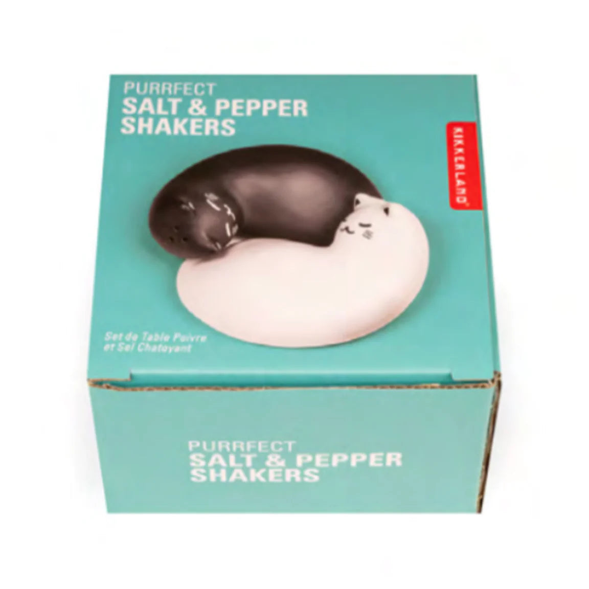 Kikkerland Purrfect Salt & Pepper Shaker