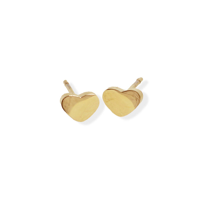 jj+rr Heart Studs