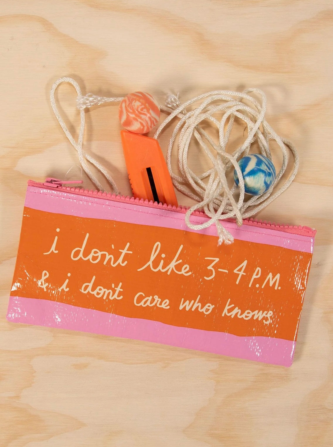 Blue Q I Don't Like 3-4 P.M Pencil Case