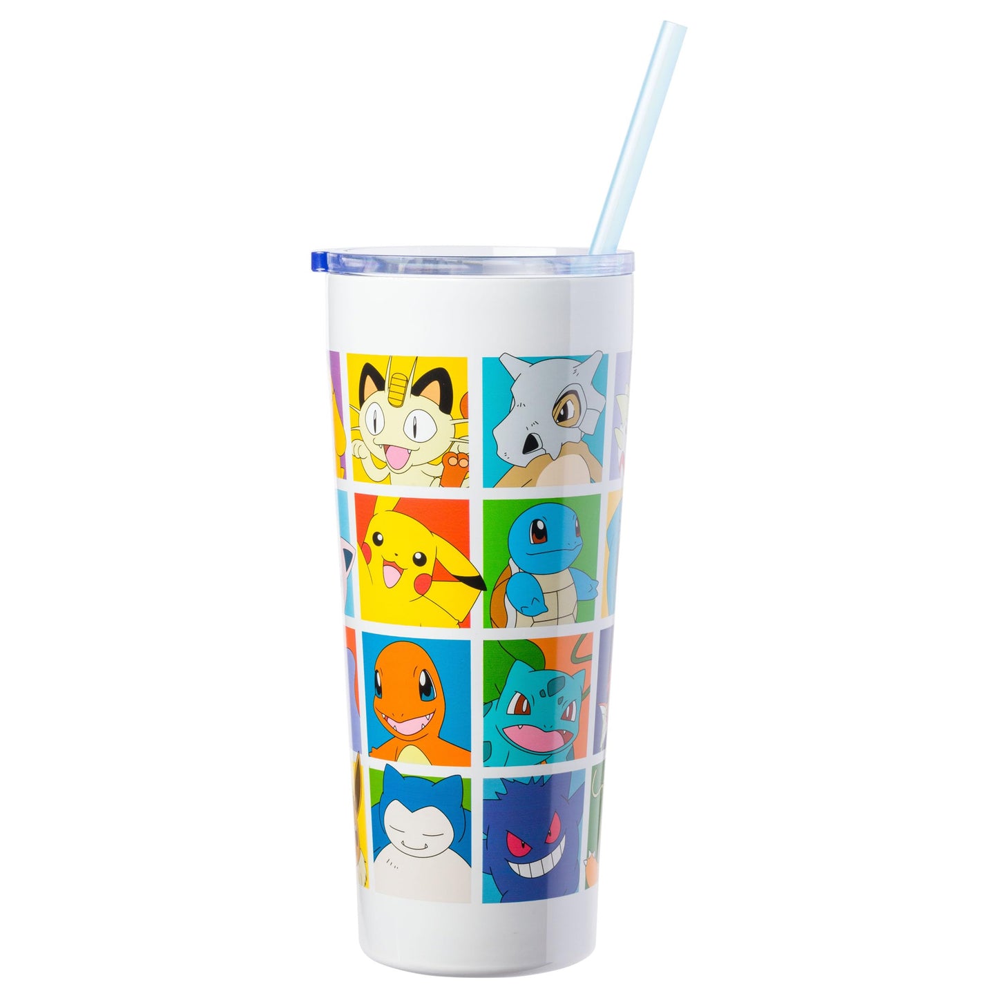 Pokémon Character Grid Double Walled Stainless Steel Tumbler