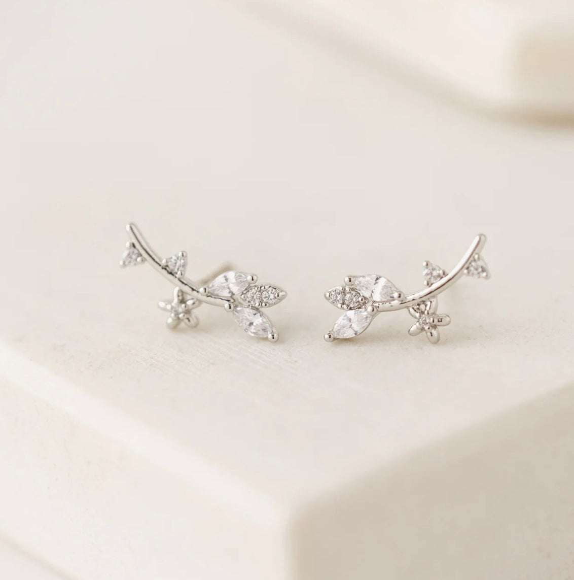 Lover’s Tempo Eden Climber Earrings Silver