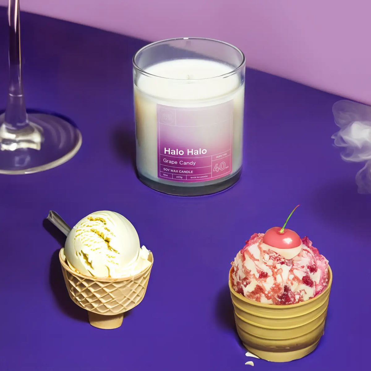 ArtketGoods Halo Halo Soy Wax Candle