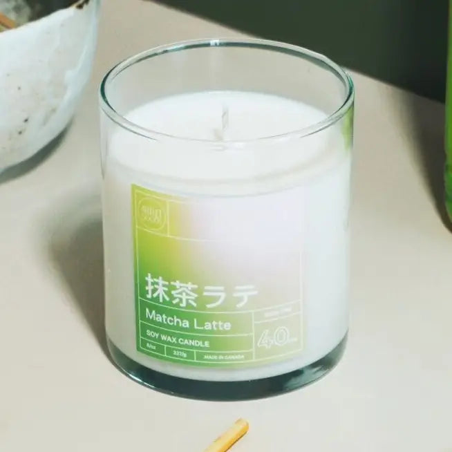 ArtketGoods Matcha Latte Soy Wax Candle