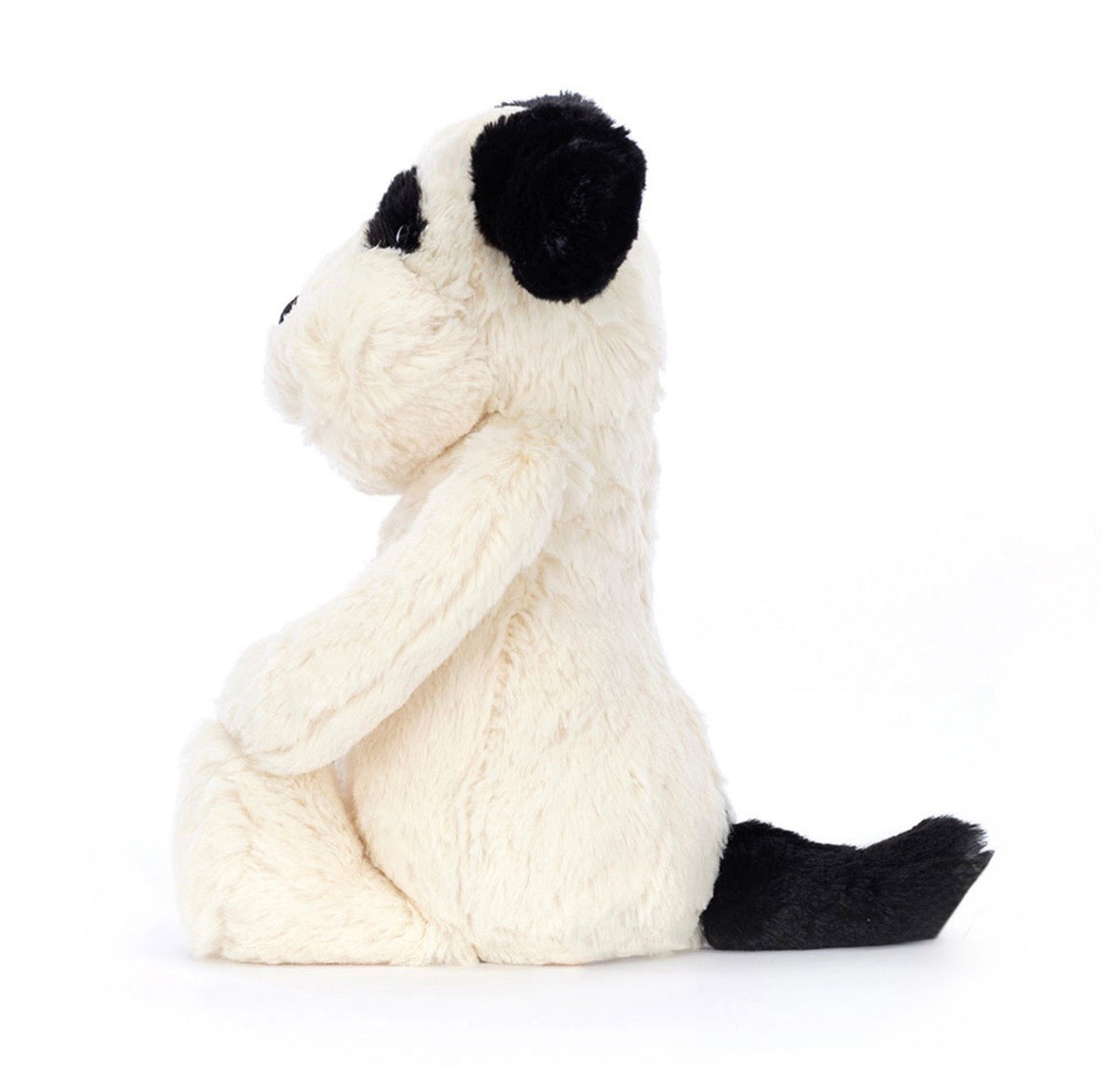 JellyCat Bashful Black & Cream Puppy