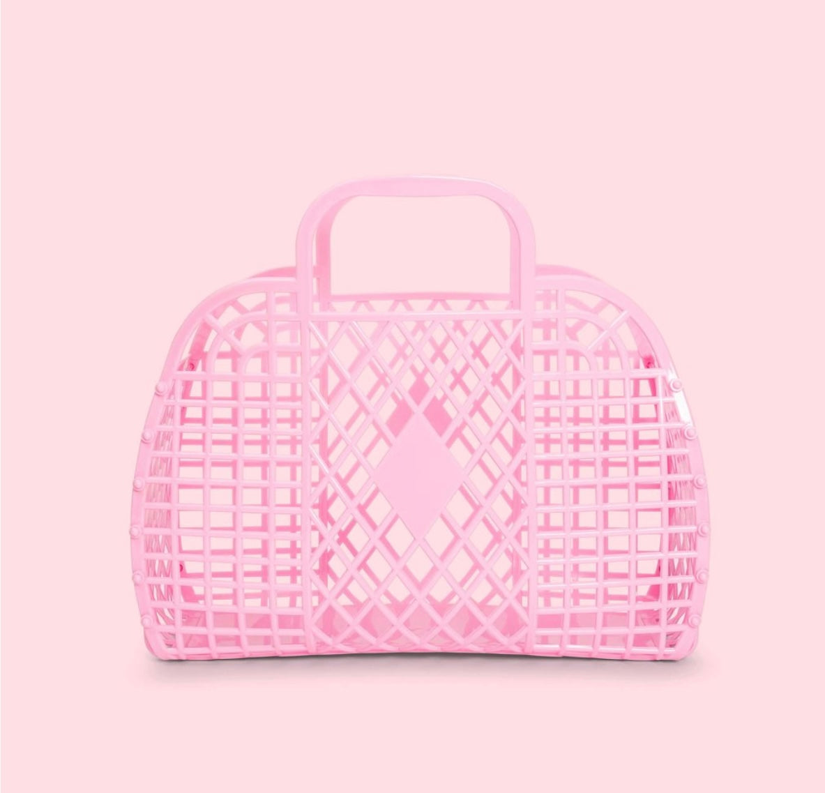 Sun Jellies Retro Basket Jelly Bag - Small