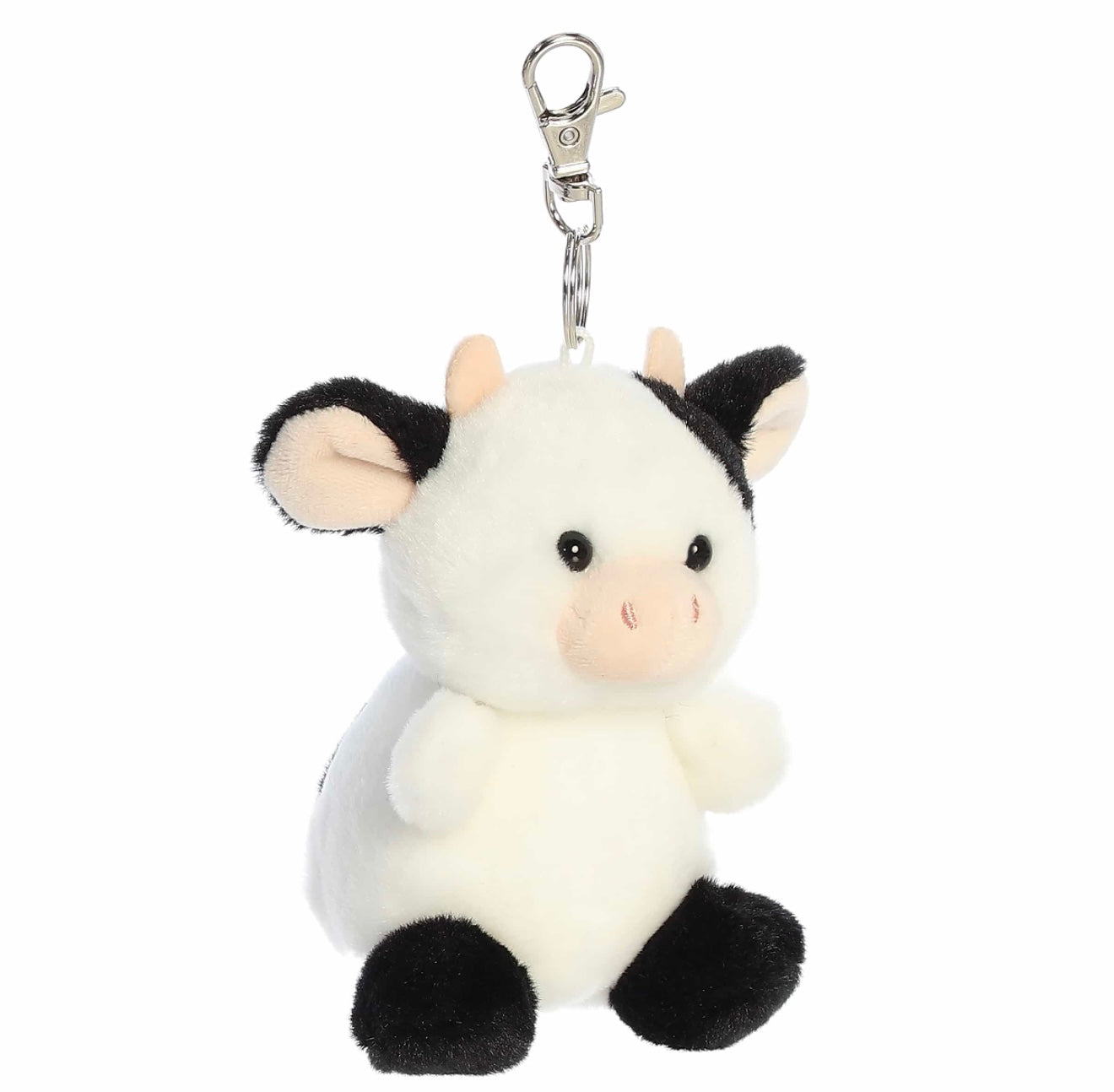 Palm Pals Sweetie Cow Clip On Keychain