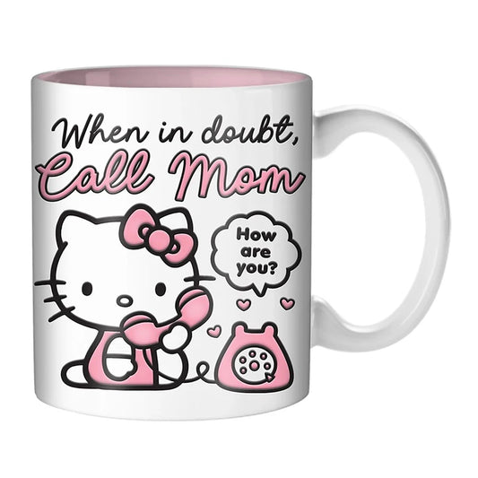 Hello Kitty Call Mom Mug