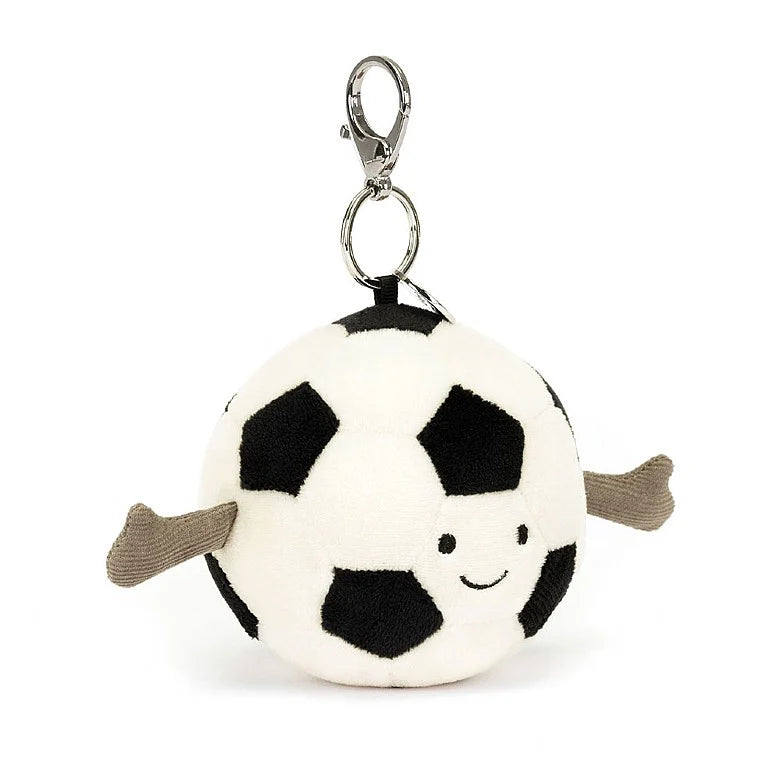 Jellycat Amuseable Sports Football Bag Charm