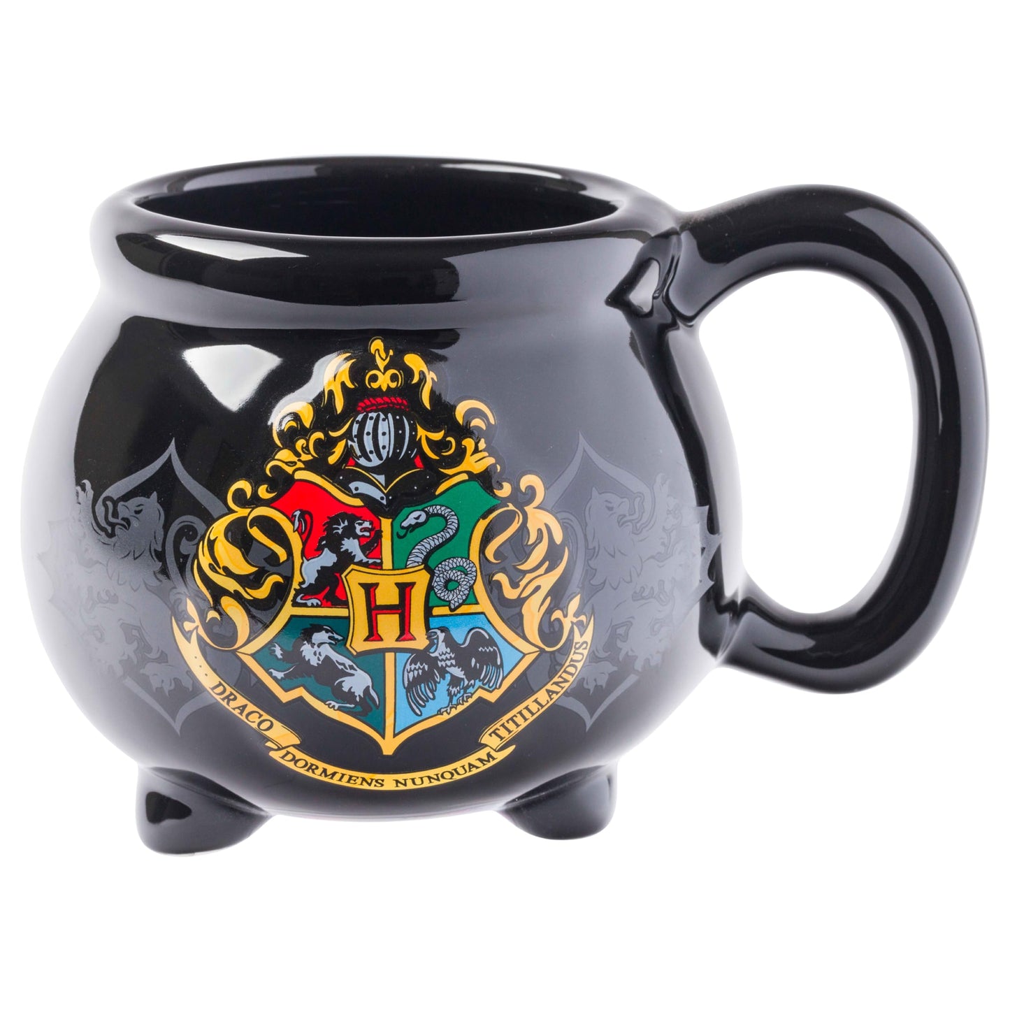 Harry Potter Hogwarts School Crest Cauldron 3D Sculpted Mug