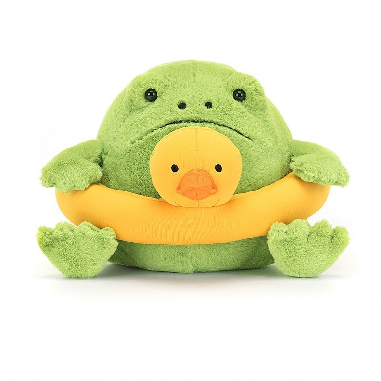 JellyCat Ricky Rain Frog Rubber Ring