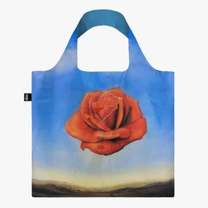 LOQI Tote Bag SALVADOR DALI Meditative Rose Recycled Bag
