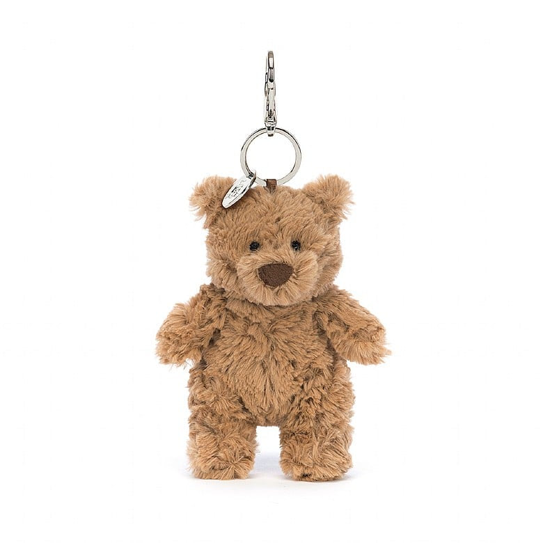 JellyCat Bartholomew Bear Bag Charm