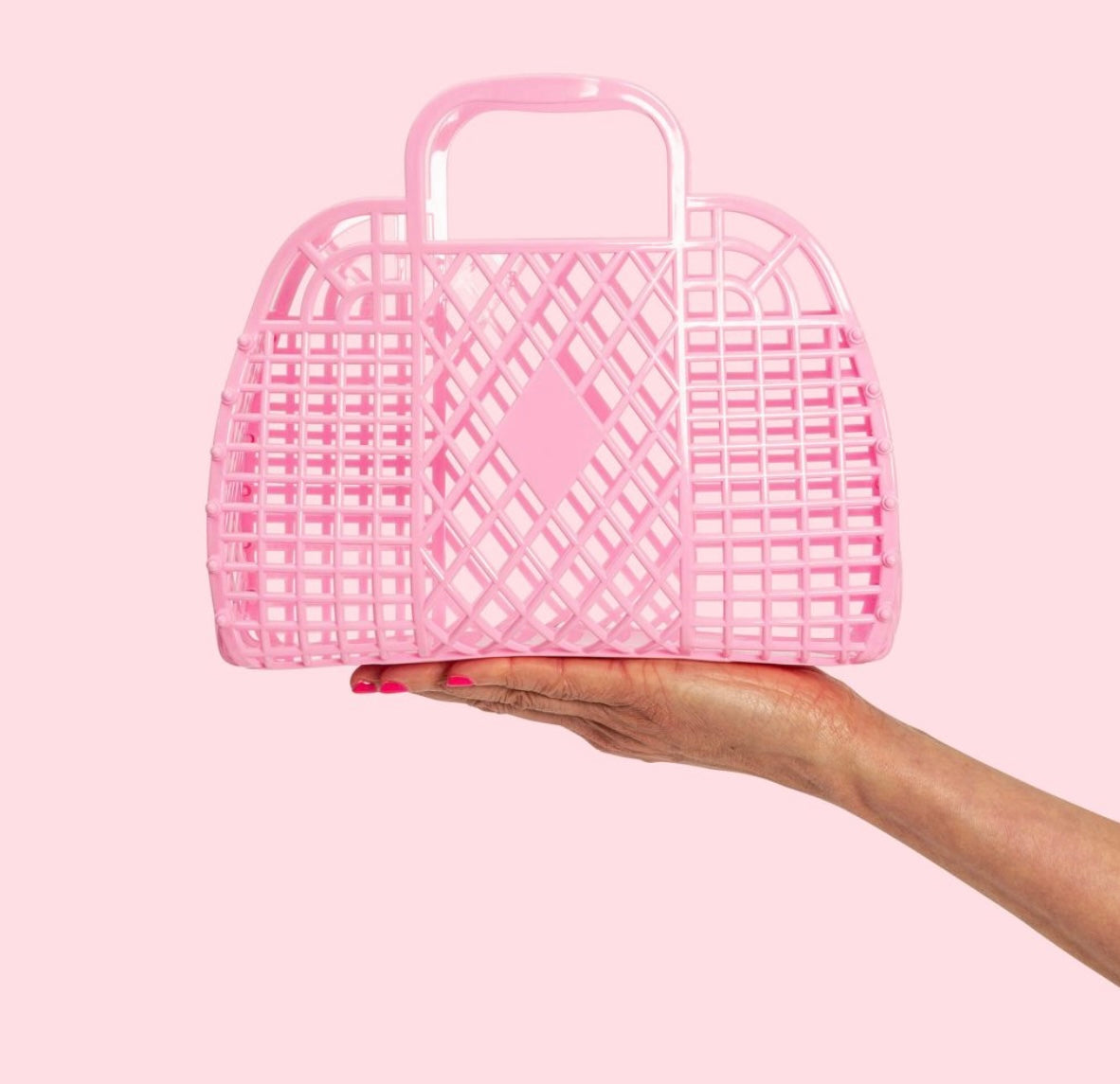 Sun Jellies Retro Basket Jelly Bag - Small