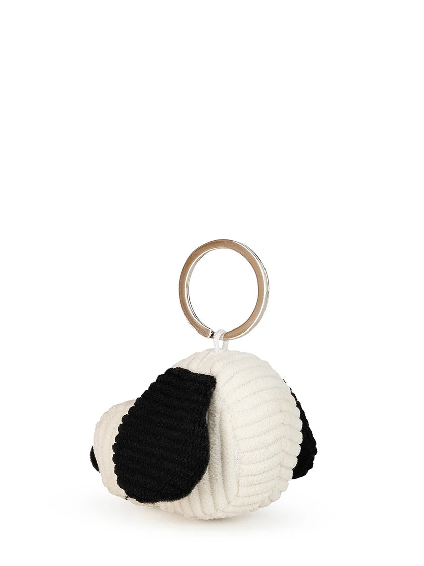Peanuts Snoopy Head Corduroy Keychain