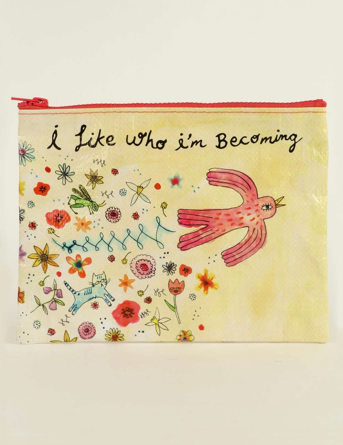 Blue Q I Like Who I'm Becoming Zipper Pouch