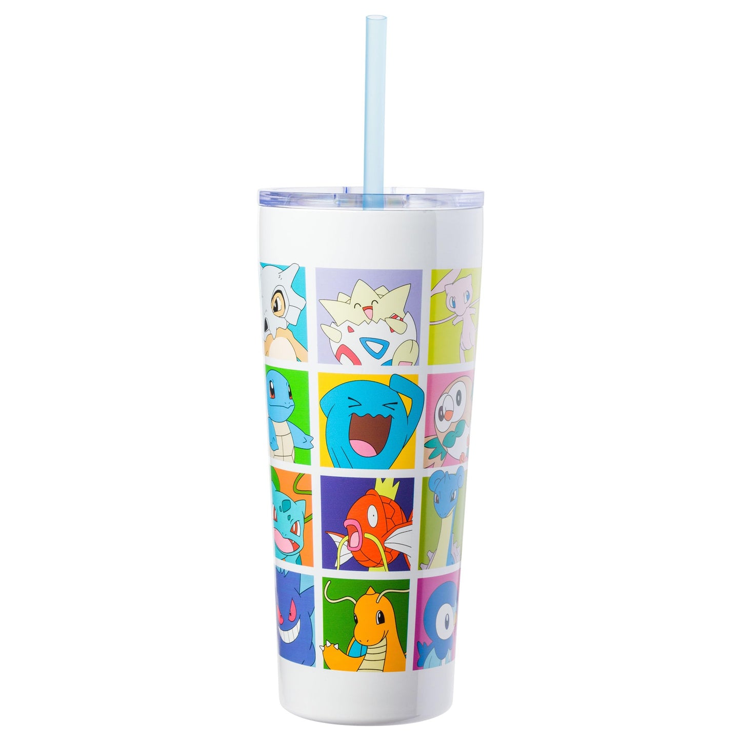 Pokémon Character Grid Double Walled Stainless Steel Tumbler