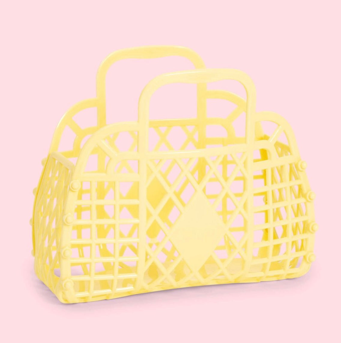 Sun Jellies Retro Basket Jelly Bag - Mini