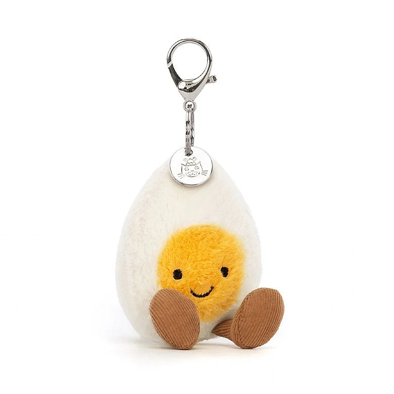 JellyCat Amuseable Happy Boiled Egg Bag Charm