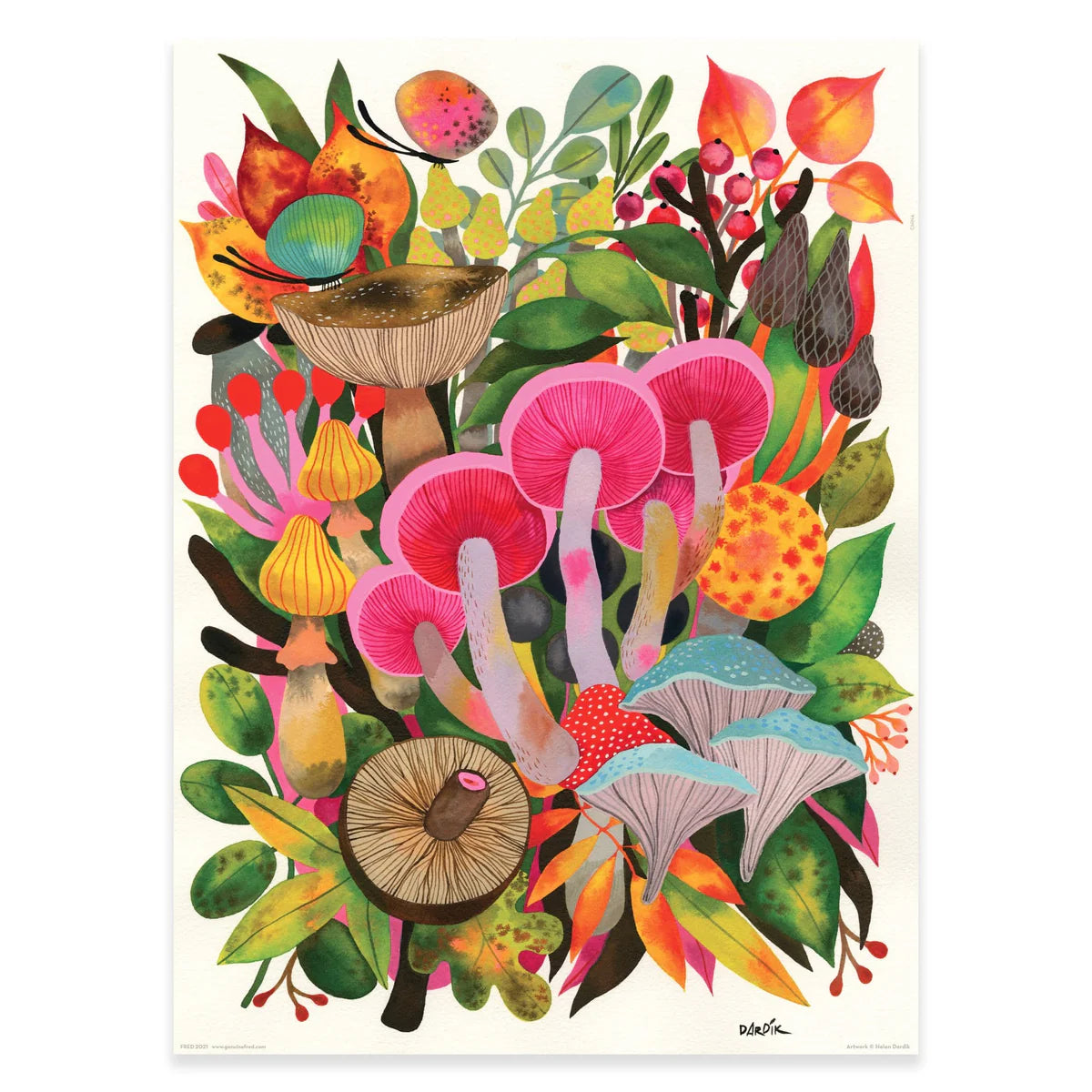 Fred & Friends Mushroom 500pc Puzzle