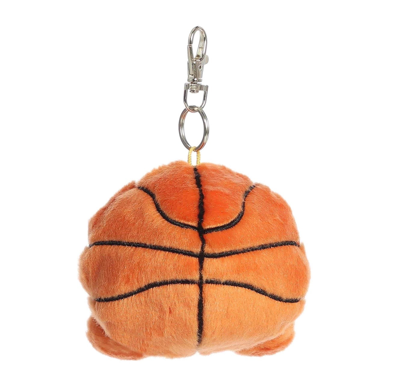 Palm Pals Hoops Basketball Clip On Keychain