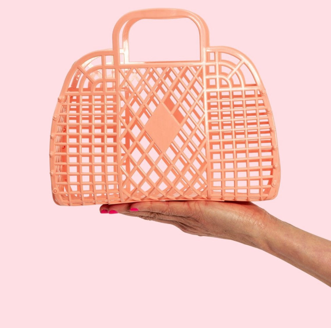 Sun Jellies Retro Basket Jelly Bag - Small