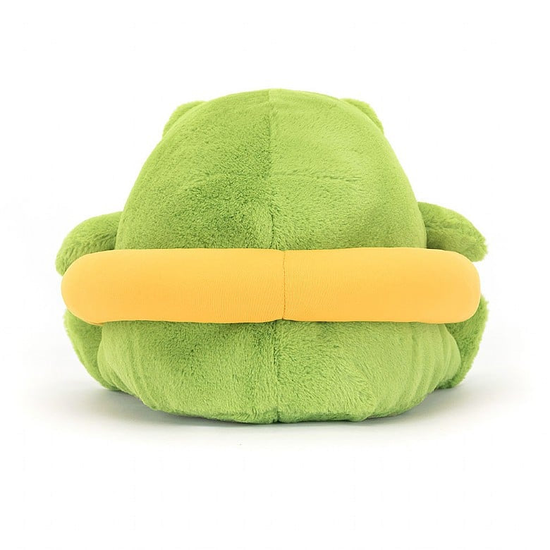 JellyCat Ricky Rain Frog With Rubber Ring