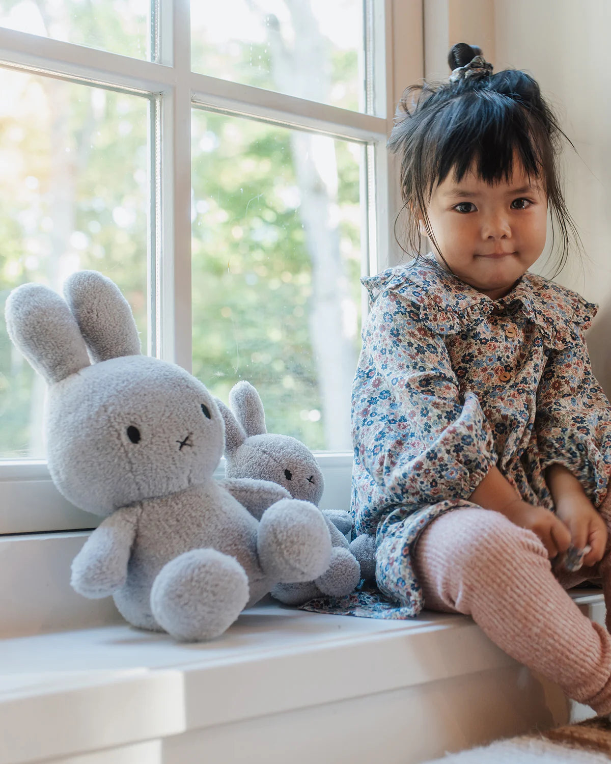 Miffy Terry Plush In Grey
