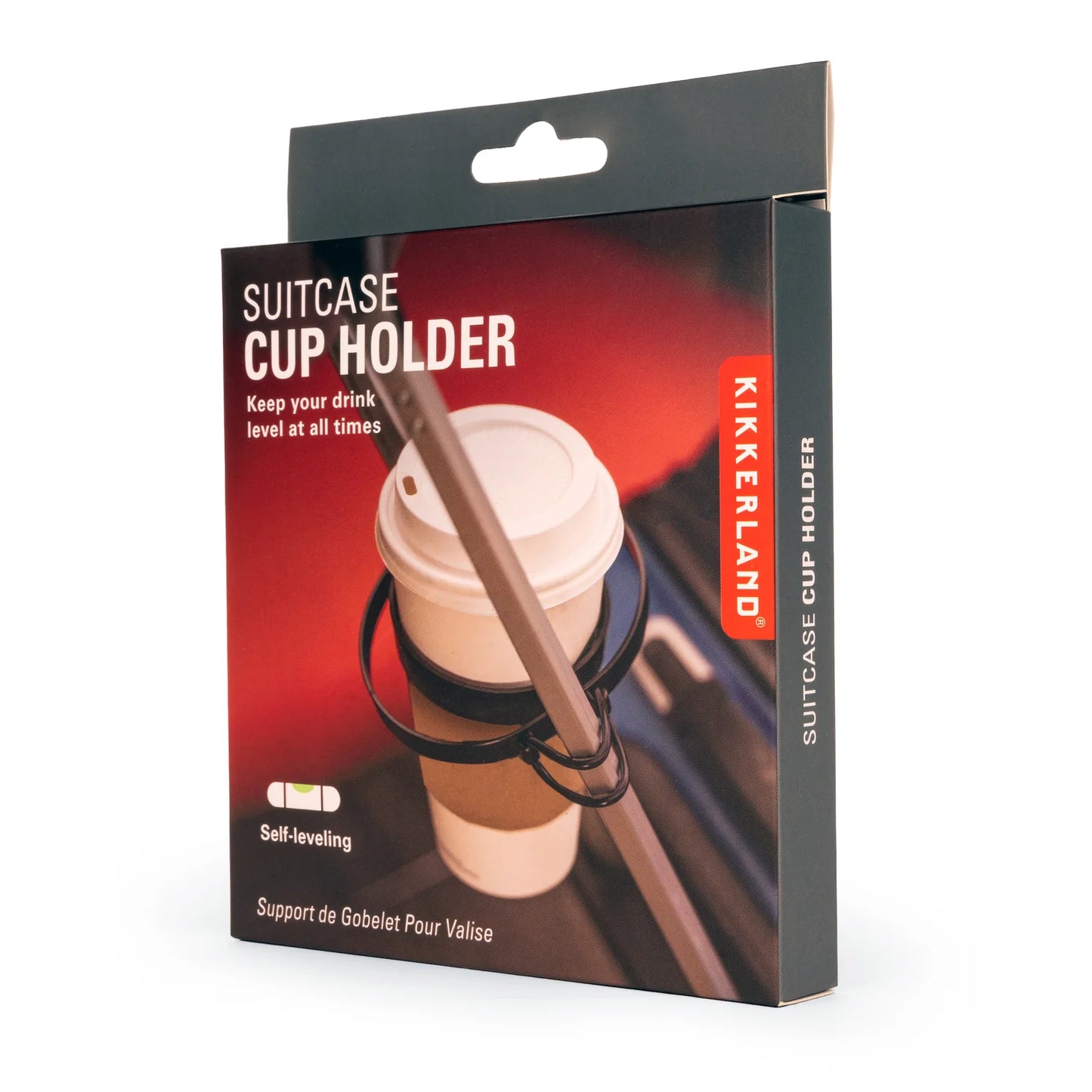 Kikkerland Suitcase Cup Holder