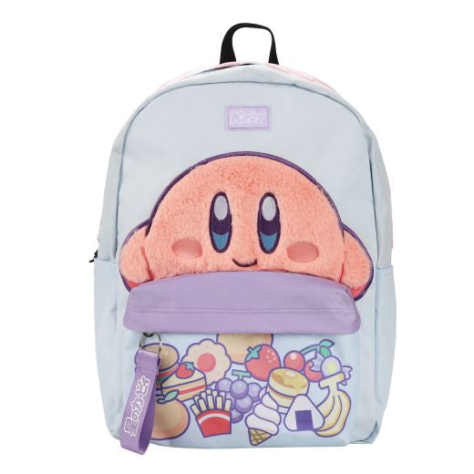 Kirby Snacks Fuzzy Backpack