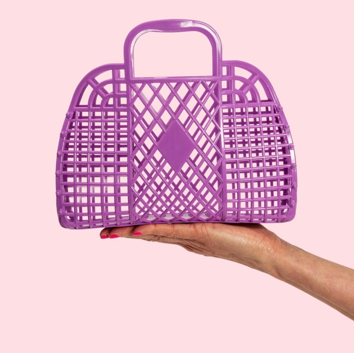 Sun Jellies Retro Basket Jelly Bag - Small