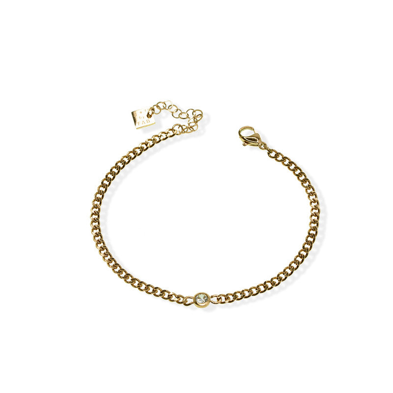 jj+rr Alex Crystal Bracelet
