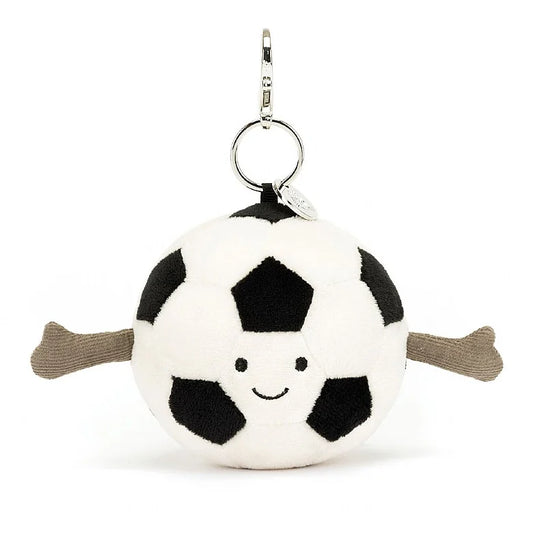 Jellycat Amuseables Sports Football Bag Charm