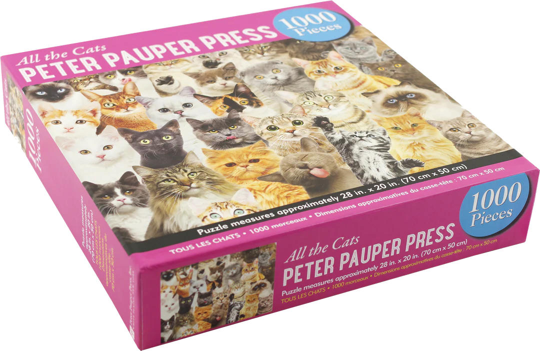Peter Pauper All The Cats Puzzle 1000pc