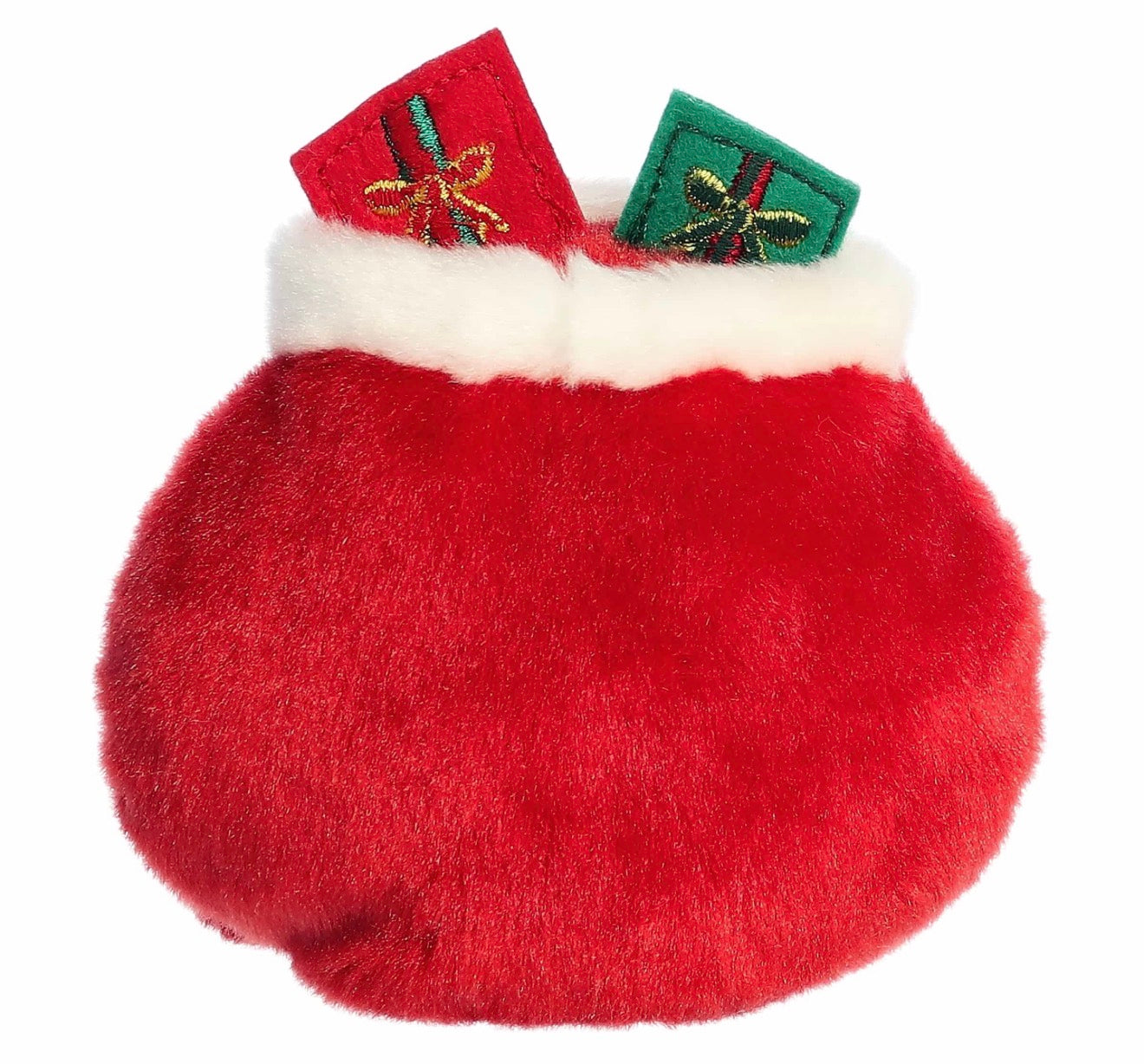 Palm Pals Velvet Santa Bag