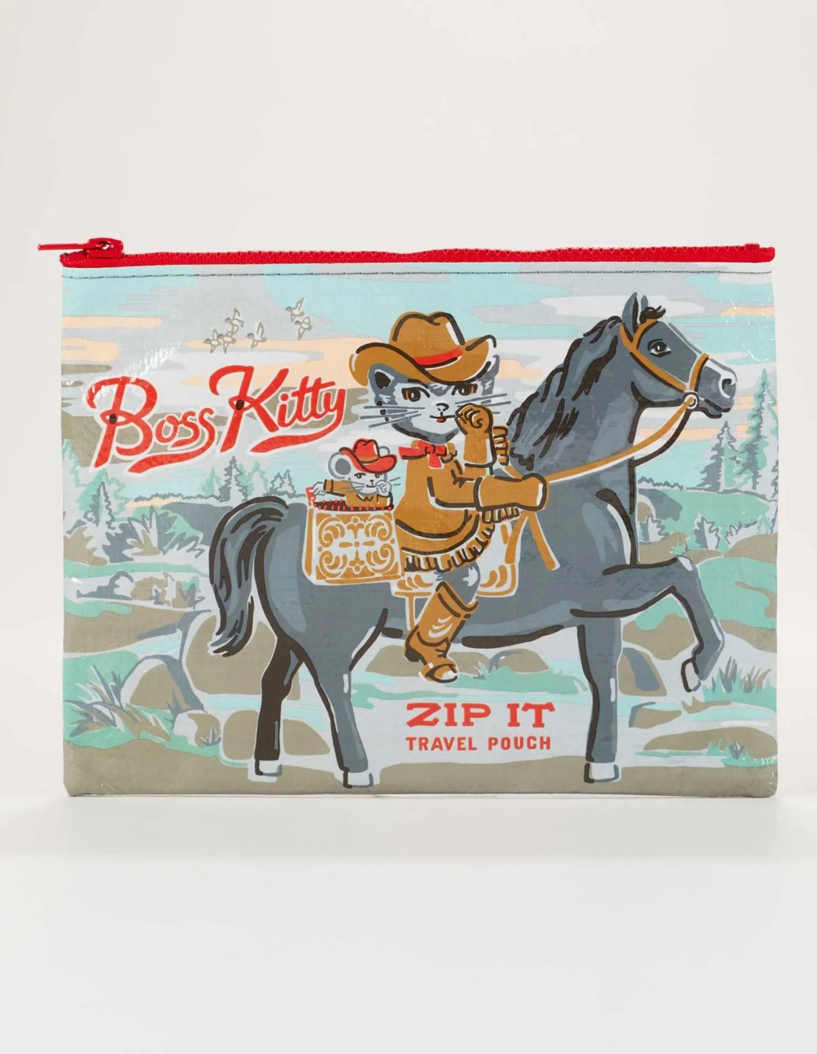 Blue Q Boss Kitty Zip Pouch