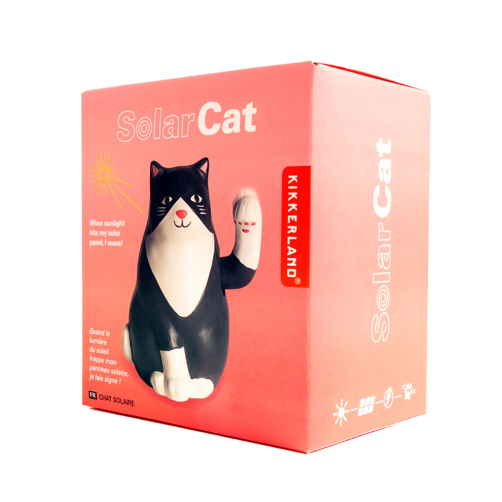 Kikkerland Solar Cat