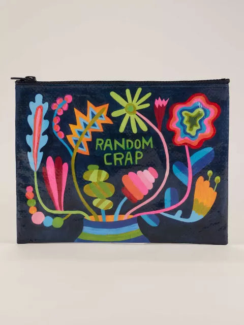 Blue Q Random Crap Zip Pouch
