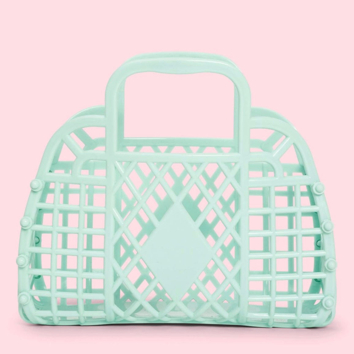 Sun Jellies Retro Basket Jelly Bag - Mini