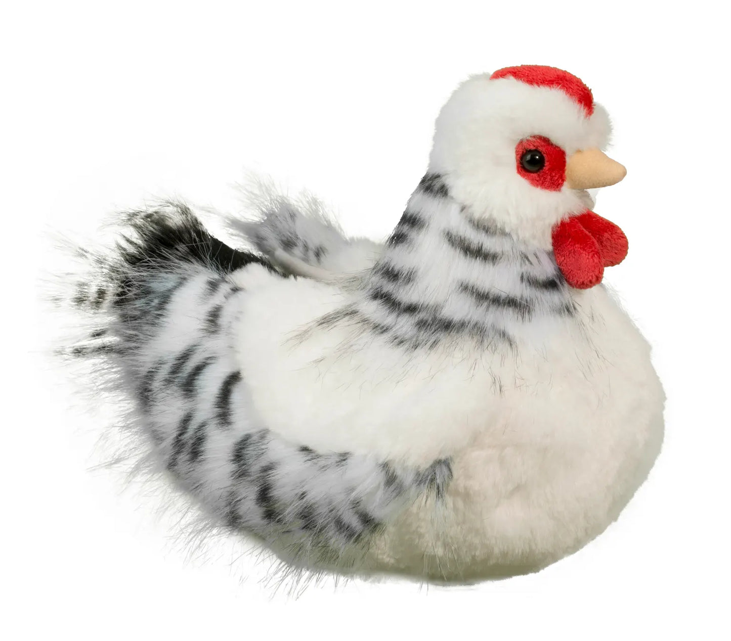 Salty Black & White Hen Plush
