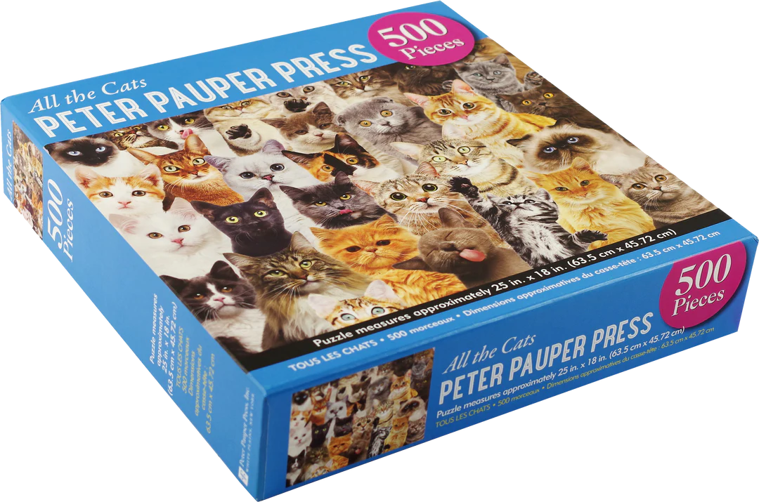 Peter Pauper All The Cats Puzzle 500pc
