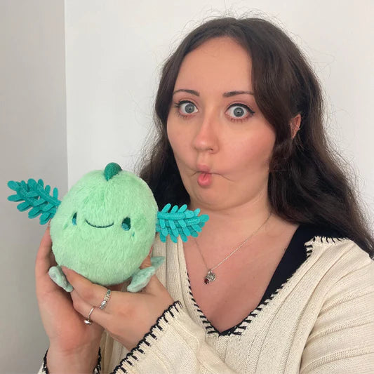 Squishable Party Snacker Mint Baby Axolotl